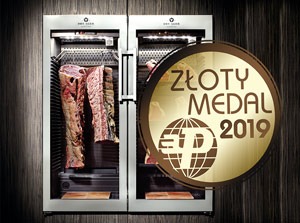 Złoty Medal MTP2019 dla szafy do dojrzewania mięsa DRY AGER DX1000